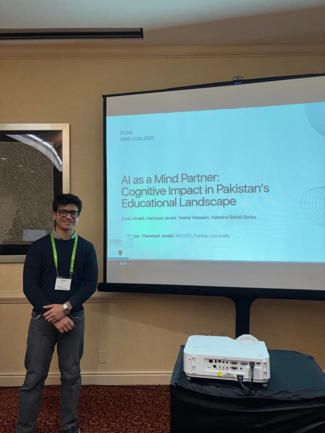Presenting a paper at AIME-Con 2025
