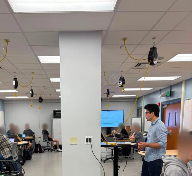 Teaching a TECH 120 class at Purdue